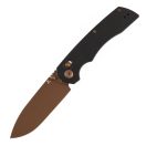 TENABLE Kryo Black G-10 Rose Gold Coated zsebkés - T1001V12