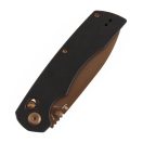 TENABLE Kryo Black G-10 Rose Gold Coated zsebkés - T1001V12