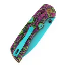 TENABLE Kryo Light Blue Coated Jade G-10 Purple Undead Print zsebkés