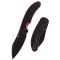 KANSEPT KNIVES Nesstreet Black and Red G-10 Black Blade zsebkés - T1039A2
