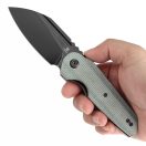 TENABLE Rafe L Micarta Black Blade zsebkés - T1048A1