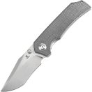 TENABLE Fermi Black Micarta Stonewashed zsebkés - T1122A3