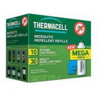   THERMACELL utántöltő Mega-Pack (120 órás védelem - 10 db patron, 30 db 4 órás lapka)