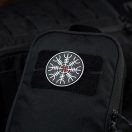 M-TAC Terror Helmet Black PVC Morale Patch felvarró - TH