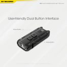 NITECORE TIP SE Fekete elemlámpa - TIPSE-B