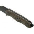 TOPS Trail Seeker Micarta green túlélőkés