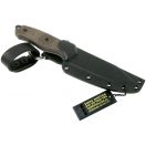 TOPS Trail Seeker Micarta green túlélőkés