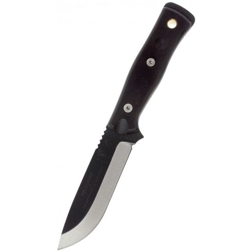 TOPS Brothers of Bushcraft Hunter Black G-10 - TPBROSBLK10