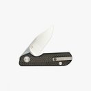 LIONG MAH DESIGN Traveller clip point carbon zsebkés - TRAVCLIPCF
