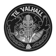 M-TAC Til Valhall Black PVC Patch felvarró