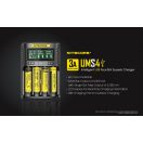 NITECORE UMS4 intelligens akkumulátor töltő - UMS4
