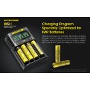 NITECORE UMS4 intelligens akkumulátor töltő - UMS4