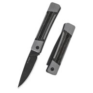 KIZER Little Grand Grey G-10 Micarta zsebkés