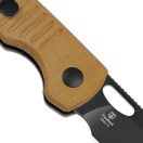 KIZER Parakeet Micarta Black Blade zsebkés