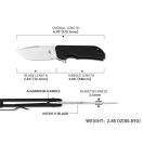 KIZER Nice Guy zsebkés - V3011A2