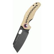 KIZER Mini Sheepdog Halloween Micarta Speciel Edition zsebkés - V3488A14
