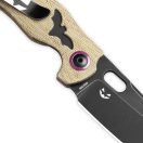 KIZER Mini Sheepdog Halloween Micarta Speciel Edition zsebkés