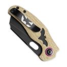 KIZER Mini Sheepdog Halloween Micarta Speciel Edition zsebkés