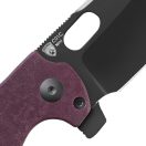 KIZER Mini Sheepdog Red Richlite zsebkés - V3488A5