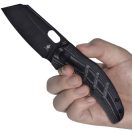 KIZER Mini Sheepdog allblack zsebkés