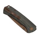 KIZER T1 BD Nitro-V Sunset Metal PVD Norplex UltreX Micarta zsebkés - V3490-2BA2