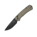 KIZER T1 CD Nitro-V Black Stonewashed Norplex UltreX Micarta zsebkés - V3490-2CA1