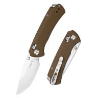 KIZER T1 CD Nitro-V Satin Brown G-10 zsebkés