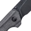 KIZER Guru Black Micarta zsebkés - V3504C1