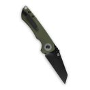 KIZER Mini Critical Black Blade G-10 zsebkés - V3508A3