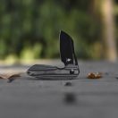 KIZER October Micarta Black zsebkés - V3569A1