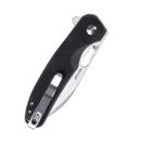 KIZER Azo Hic-Cup Button Lock Black Richlite zsebkés
