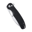 KIZER Azo Hic-Cup Button Lock Black Richlite zsebkés