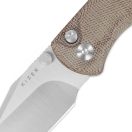 KIZER Drop Bear 2 Nitro-V Brown Micarta zsebkés