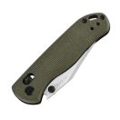 KIZER Drop Bear 2 Nitro-V Green Micarta zsebkés - V3619-2KC1