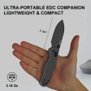 KIZER Drop Bear 2 Alumínium Gray zsebkés