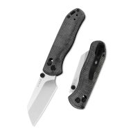 KIZER Drop Bear 2 Nitro-V Black Micarta zsebkés - V3619-2KS1