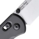 KIZER Drop Bear Clutch Lock Gunmetal Aluminium zsebkés