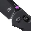 KIZER Drop Bear Clutch Lock Black Aluminium zsebkés - V3619C2