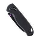 KIZER Drop Bear Clutch Lock Black Aluminium zsebkés - V3619C2