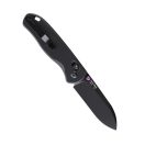 KIZER Drop Bear Clutch Lock Black Aluminium zsebkés - V3619C2