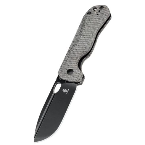 KIZER Bugai Black Micarta zsebkés - V3627A1