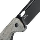 KIZER Bugai Black Micarta zsebkés - V3627A1