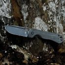 KIZER Bugai Black Micarta zsebkés - V3627A1