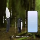 KIZER Mini Grouper CF zsebkés - V3669A1