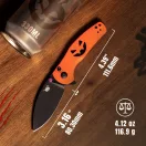 KIZER Mini Grouper Halloween Special Edition zsebkés - V3669A4