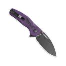 KIZER Mini Grouper Halloween Purple Special Edition zsebkés