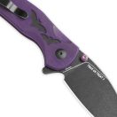KIZER Mini Grouper Halloween Purple Special Edition zsebkés