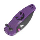 KIZER Mini Grouper Halloween Purple Special Edition zsebkés