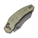 KIZER Bulldog Micarta Black zsebkés - V3672A3