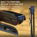 KIZER Spitfire Aluminium Micarta zsebkés